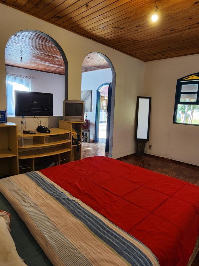 Hospedaria E Camping Quintal Do Mundo Lumiar Exterior foto